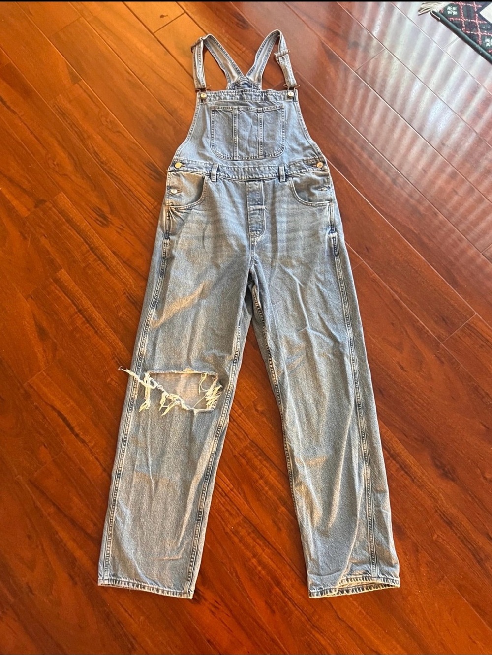 American Eagle Baggy Dad Overall - Picture 2 of 8